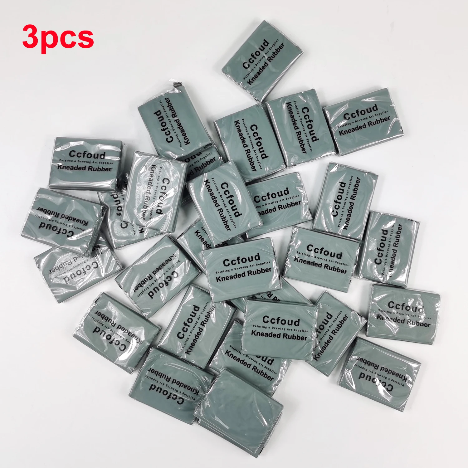 

Набор серых резиновых ластиков 3/6/10/20/36 шт.