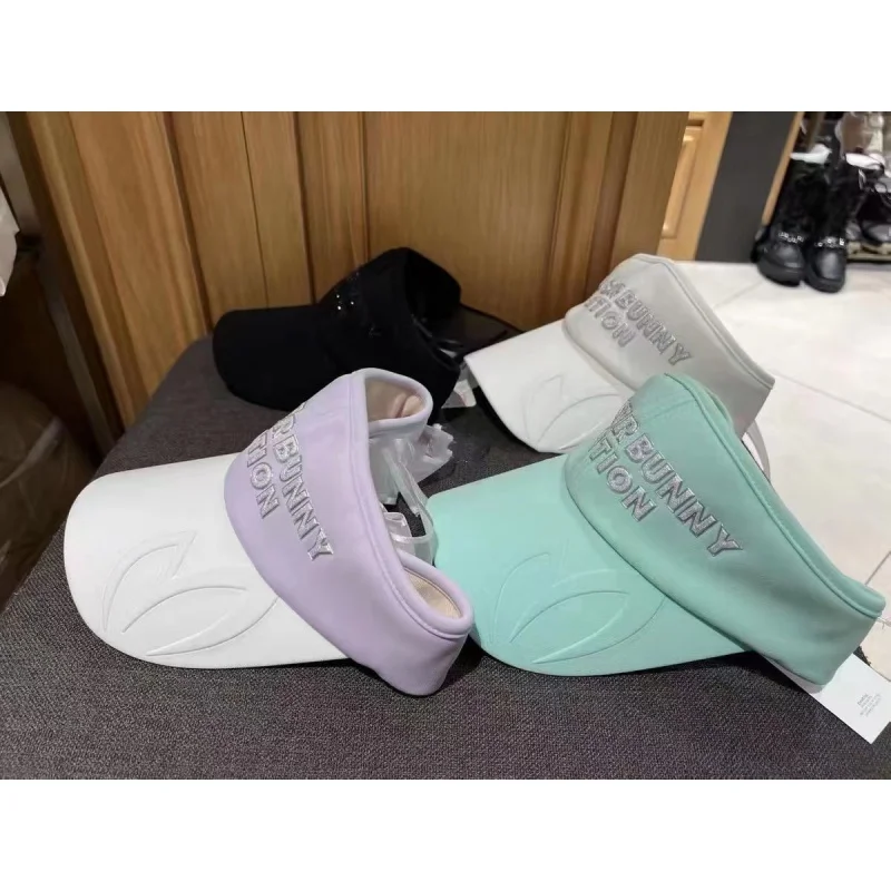 

Women golf hat rabbit hat 23 new spring summer girl logo ribbon sun cap