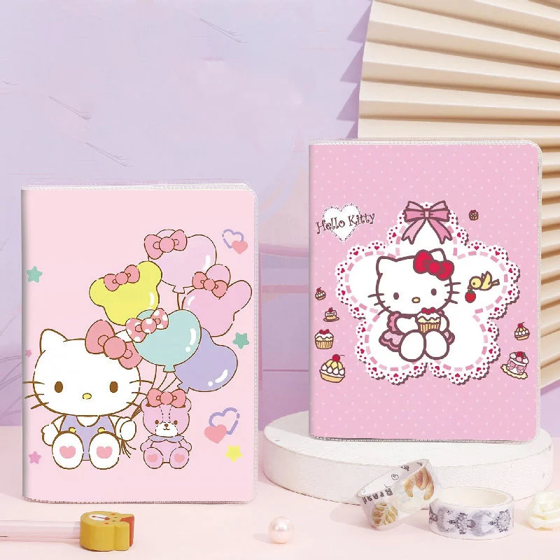 

Cartoon Sanrio Kawaii Anime Notebook Hello Kitty Cinnamoroll Cute Diary Book Diy Hand Ledger Notepad Learning Supplie Girl Toys