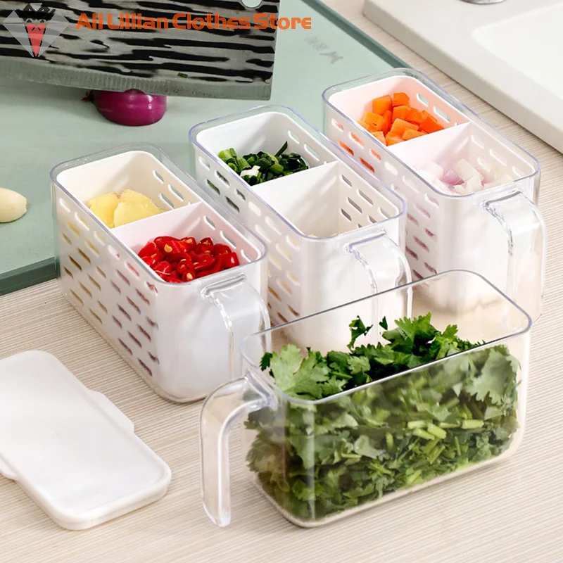 Герметичная коробка для хранения фруктов лука имбиря чеснока