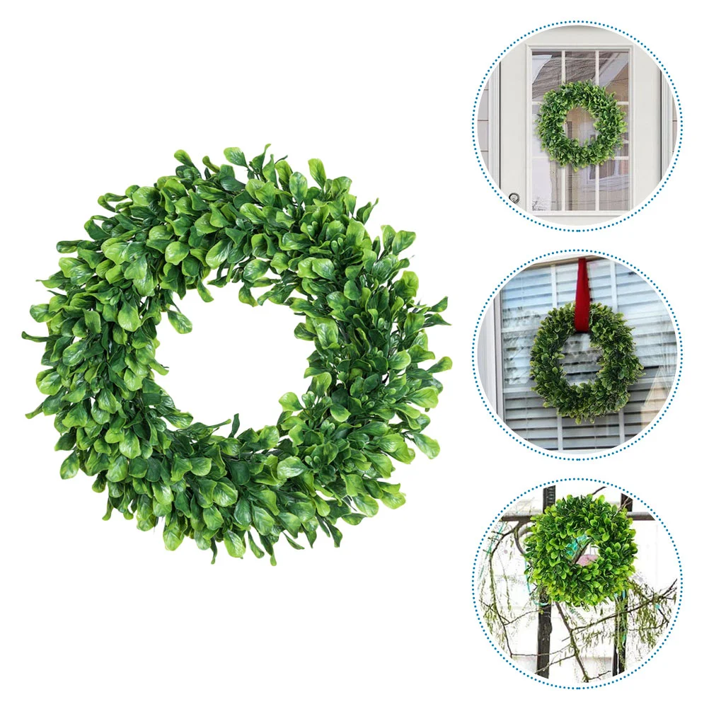 

Vivid Wreath Ornament Artificial Garland Spring Outdoor Decor Decorative Household