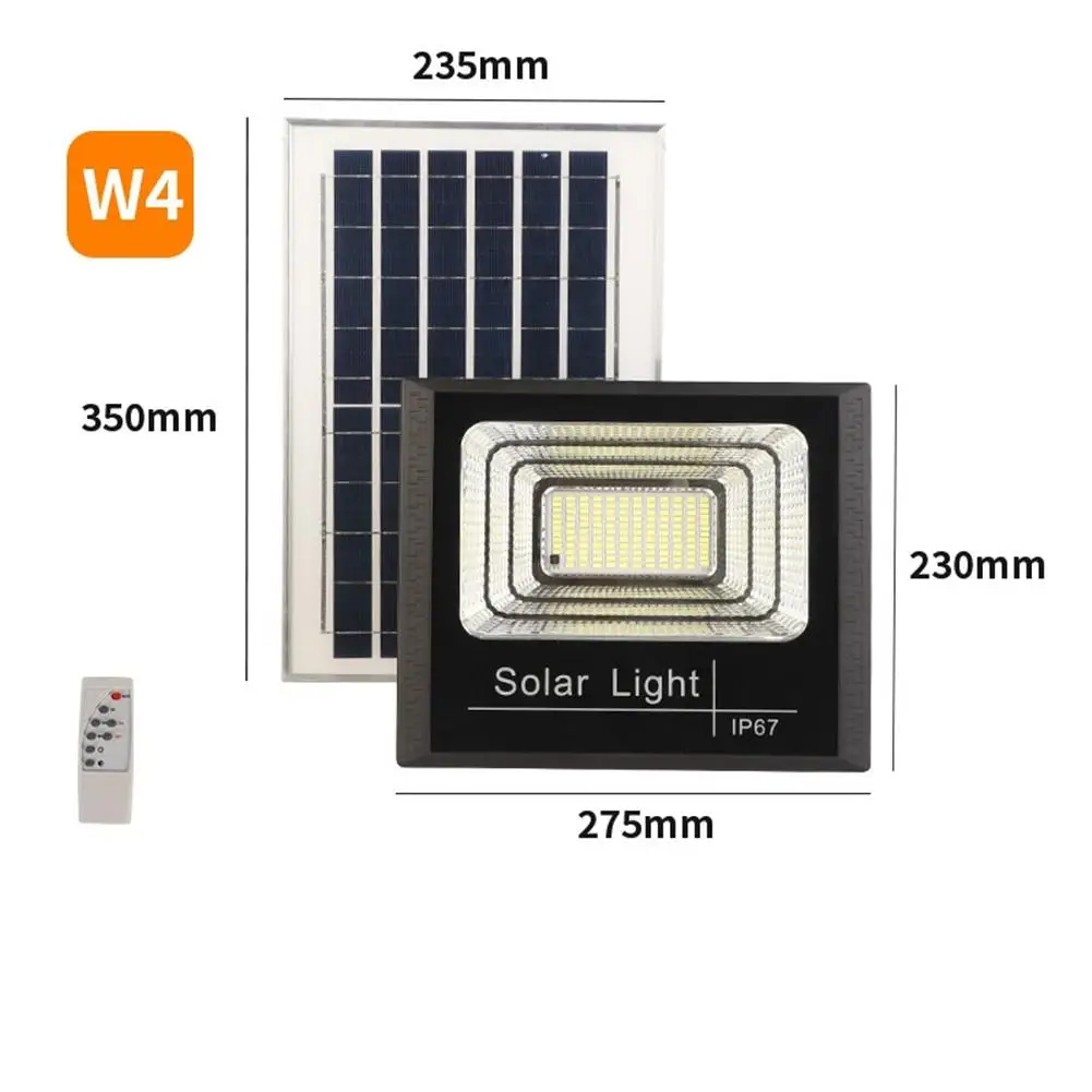

Solar Panel Light Long Lasting Solar Battery Lamp Waterproof High Brightness Remote Control Garden Outdoor Energy Saving Light