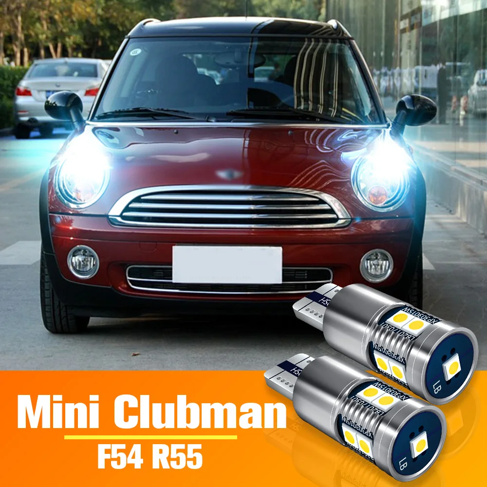 2 шт. светодиодный парковочный фонарь для Mini Cooper Clubman F54 R55 аксессуары лампа 2007-2019