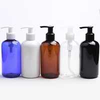 250ml x 24 pump bottle makeup bathroom liquid shampoo bottle travel dispenser bottle container for soap shower gel
