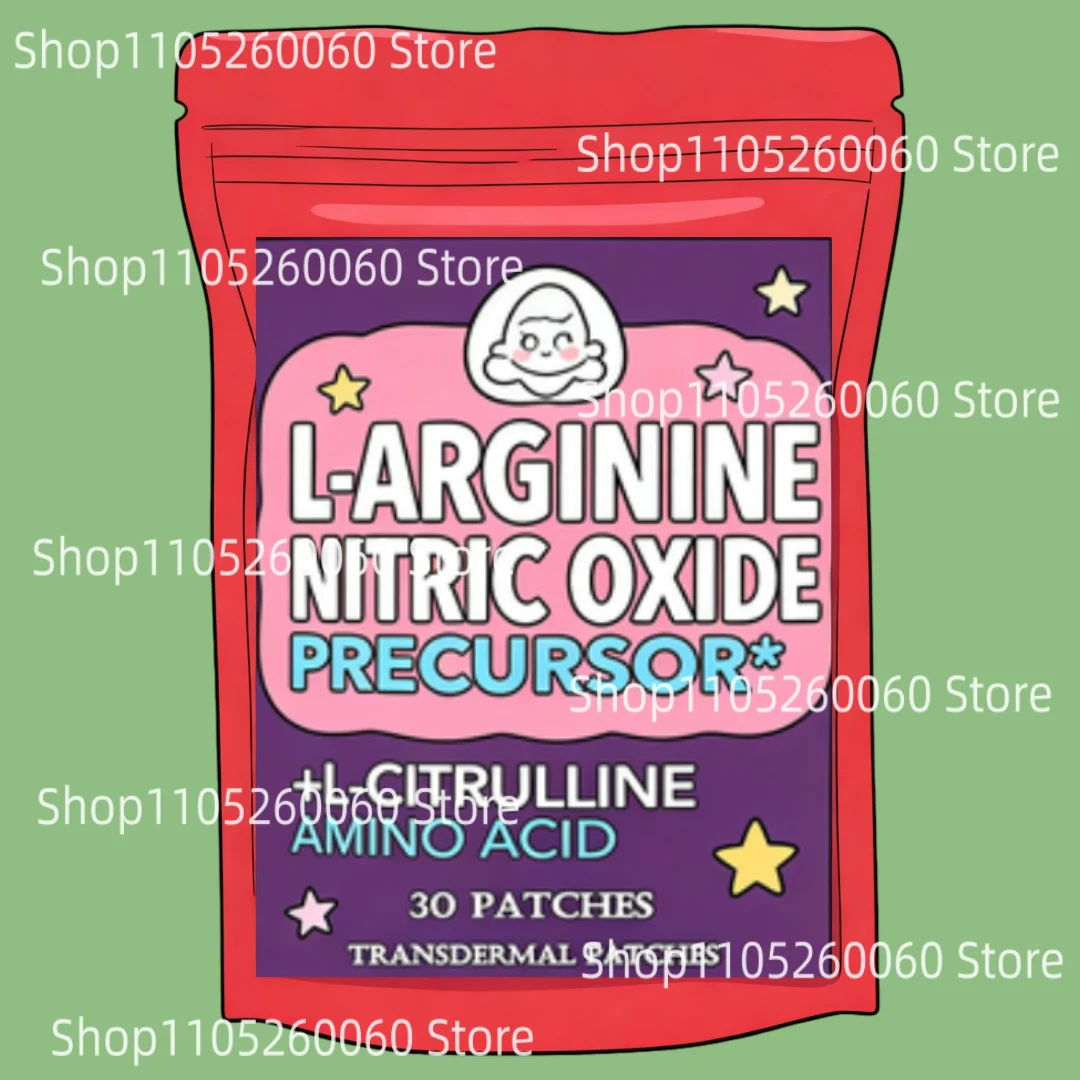Фото L-Arginine для мужчин L Комплекс смеси цитрилины с транспварными заплатками 30 патчей №1