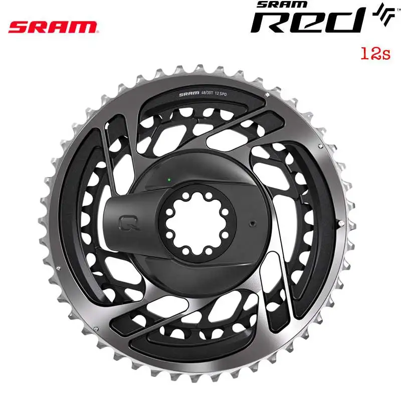 

SRAM RED AXS POWER METER KIT 2X12S SPEED Crankset Chainring X-Range 46X33T/48X35T Direct Mount Chain Wheel Bicycle Part