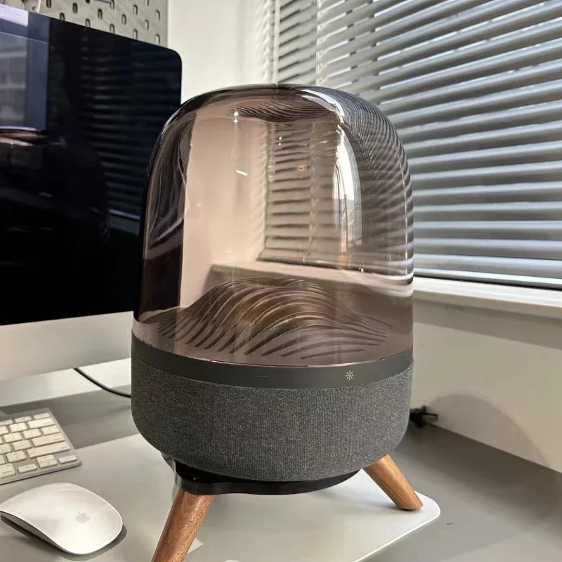 Глянцевый Bluetooth-динамик яркий новый сабвуфер качественный домашний аккумулятор