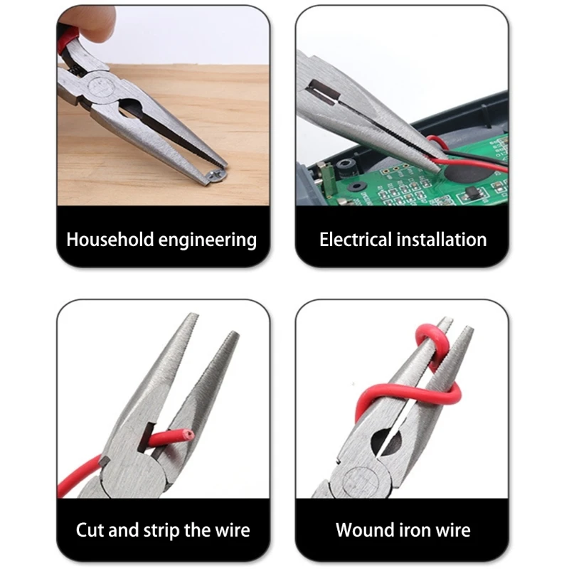 Надежные 5-дюймовые подпружиненные острогубцы для ремонта дома и изготовления