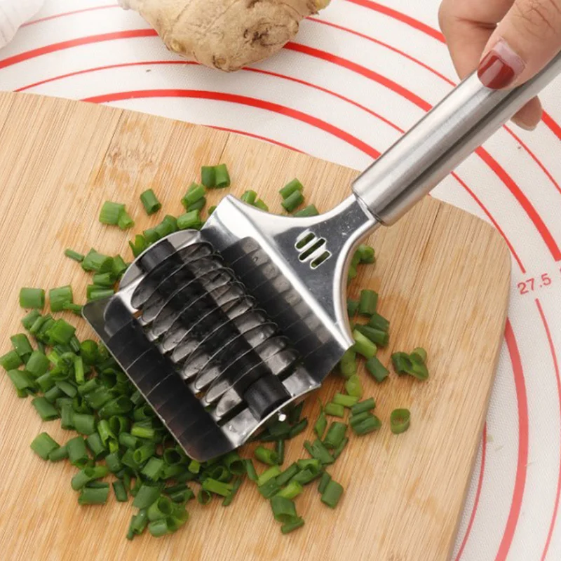 1 шт. ручная машина для нарезки теста чеснока из нержавеющей стали |