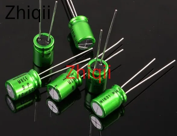 10 шт./30 шт. Оригинальный Новый мкФ 50V Япония Nichicon конденсатор 50V10UF 8*12 MUSE BP обещание |