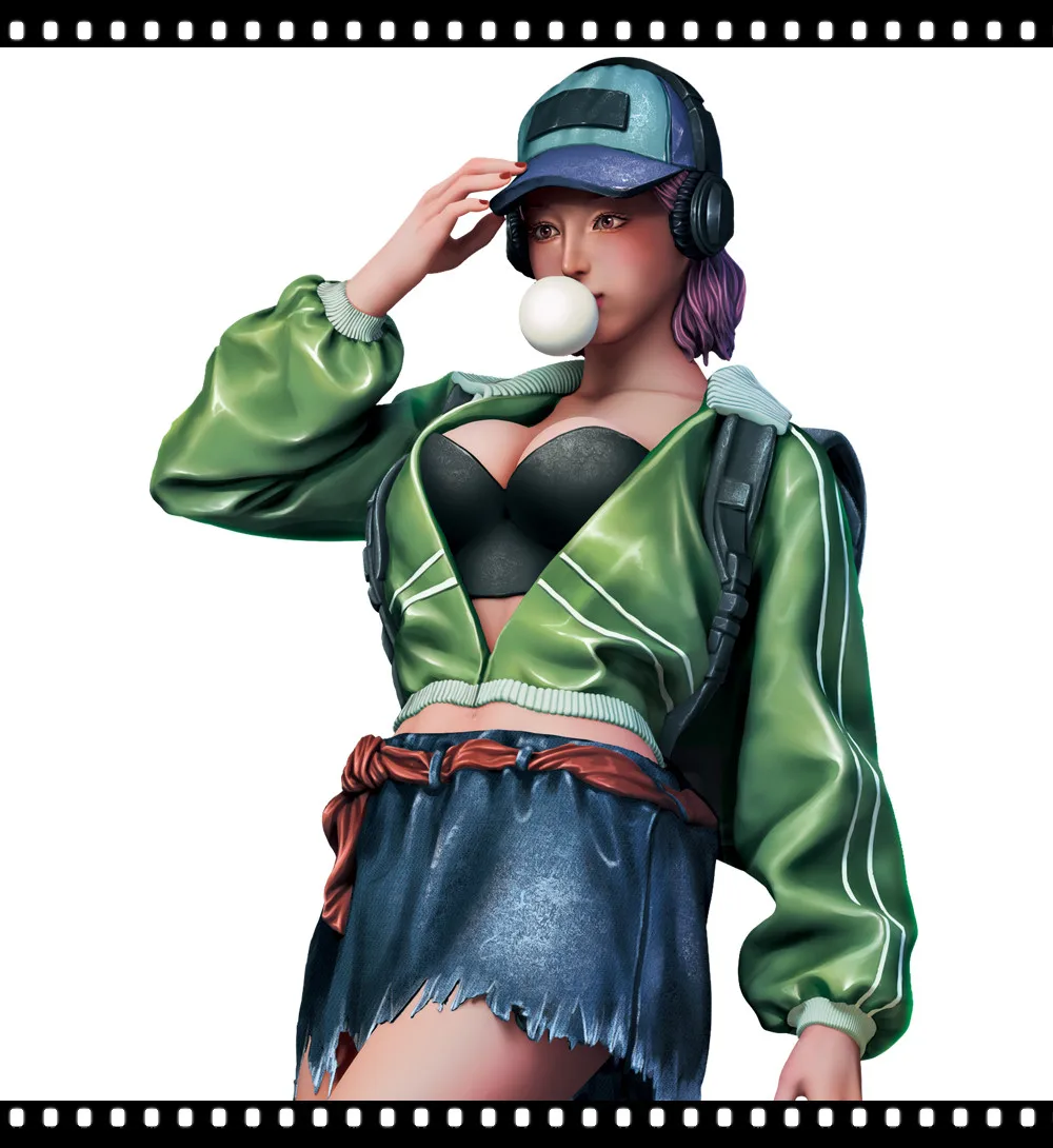 

Набор неокрашенных моделей из смолы 1/35, 63 мм, привлекательные коньки для девочек 1/24, 81 мм, модель из смолы GK, фигурка, 3D печать, набор для гараж...