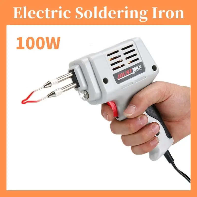 

100W Electric Soldering Iron Automatic Send Tin Gun Rework Station Desoldering Pump Welding Tool with Solder Wire EU Plug 220V