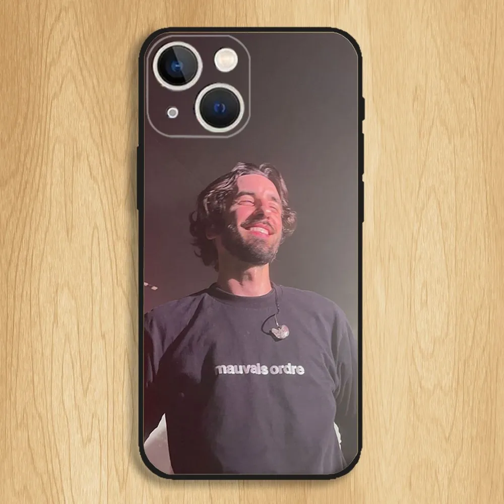 Чехол для телефона Lomepal France Rapper iPhone15 14 13 12 11 Pro Max Plus Mini X XS XR 8 7 6 S SE Мягкий черный