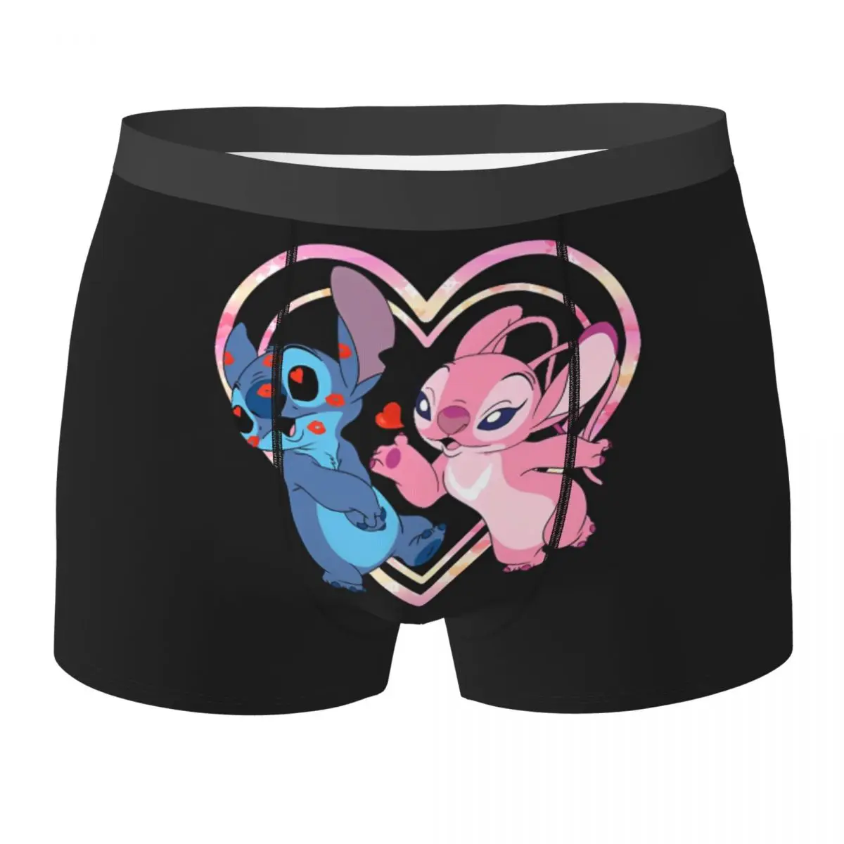 Нижнее белье со стежком мужские шорты эластичные трусы модные большого размера с