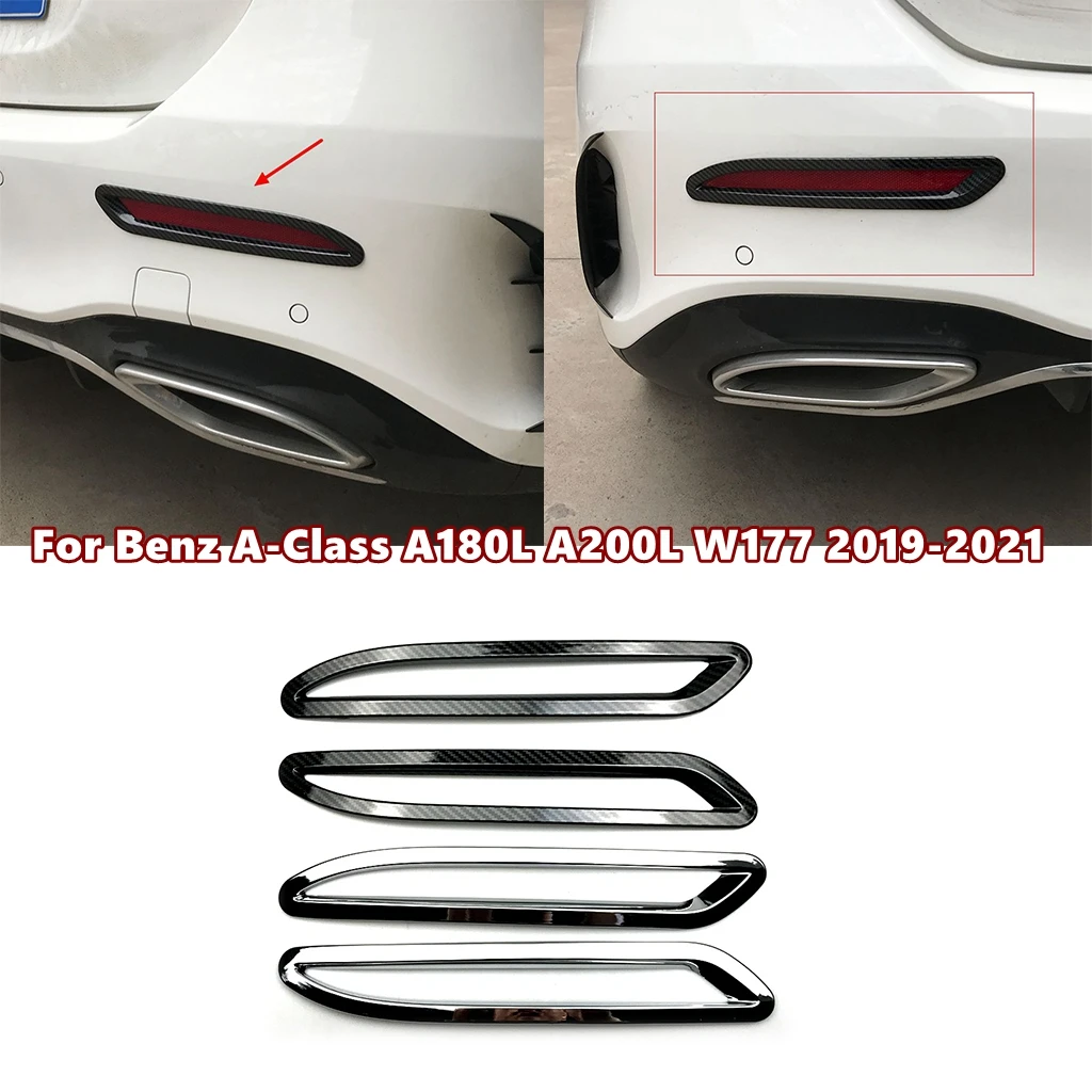 

Автомобильная задняя противотуманная фара декоративная рамка для Mercedes-Benz A-Class A180L A200L W177 2019 2020 2021 автомобильный Стайлинг