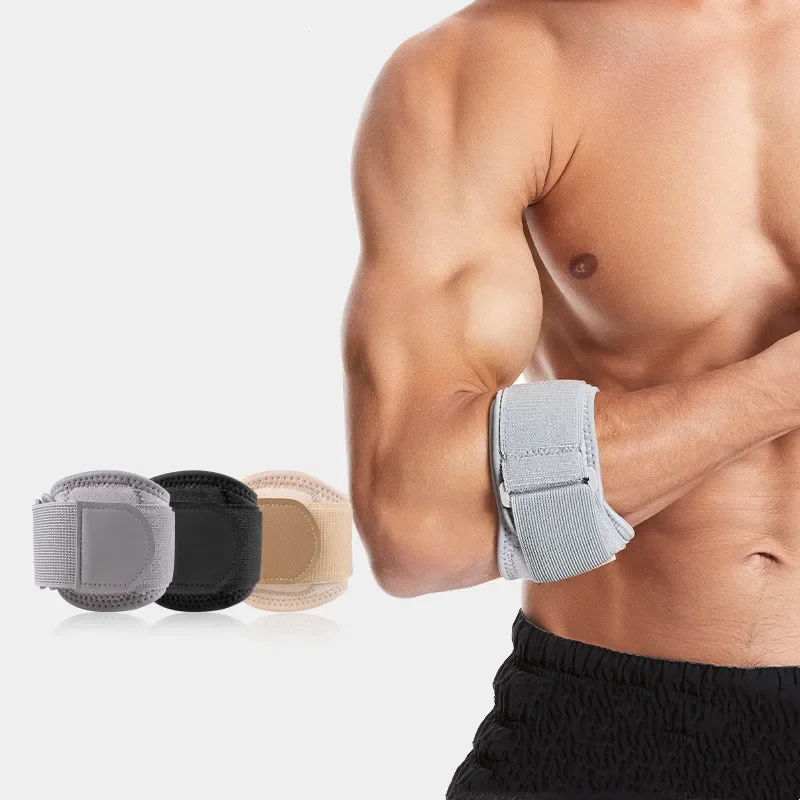 

Adjustable Compression Bandage Elbow Pad Elbow Brace for Hands Sports Badminton Vollleyball Tennis Elbow Support Protector