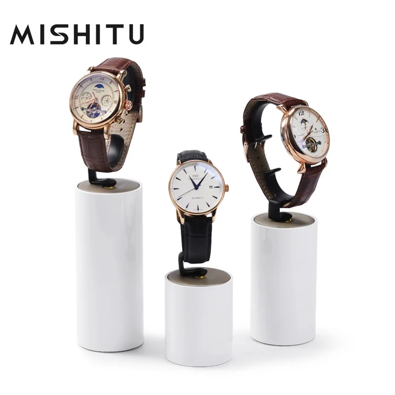 

MISHITU 2022 Advanced Solid Wood Watch Stand Jewelry Display Stand High-end Simple Gift Box Watch Packaging Storage Rack
