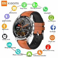 hot xiaomi i9 smart watch heart rate blood oxygen waterproof bluetooth phone call music sports tracker for huawei android ios