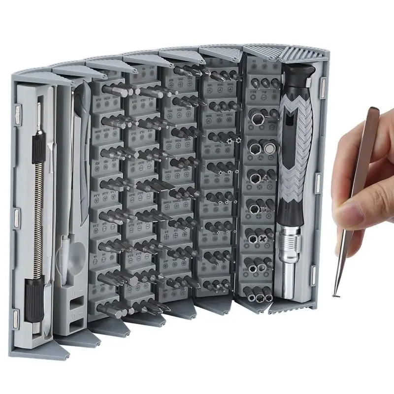 

Набор прецизионных отверток, 126 шт., Ремонтный инструмент для телефонов, ноутбуков, планшетов, телевизоров, морозильных камер, фритюрницы, радио