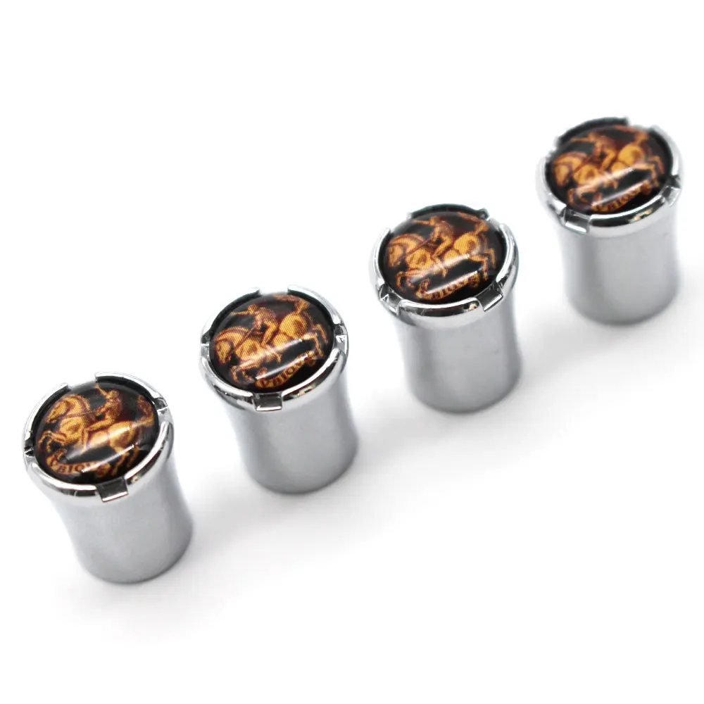 4 Pcs/Set Zinc Alloy Riding Man Style Tire Valve Stem Cap Wheel Air Caps for Auto Cars | Автомобили и мотоциклы