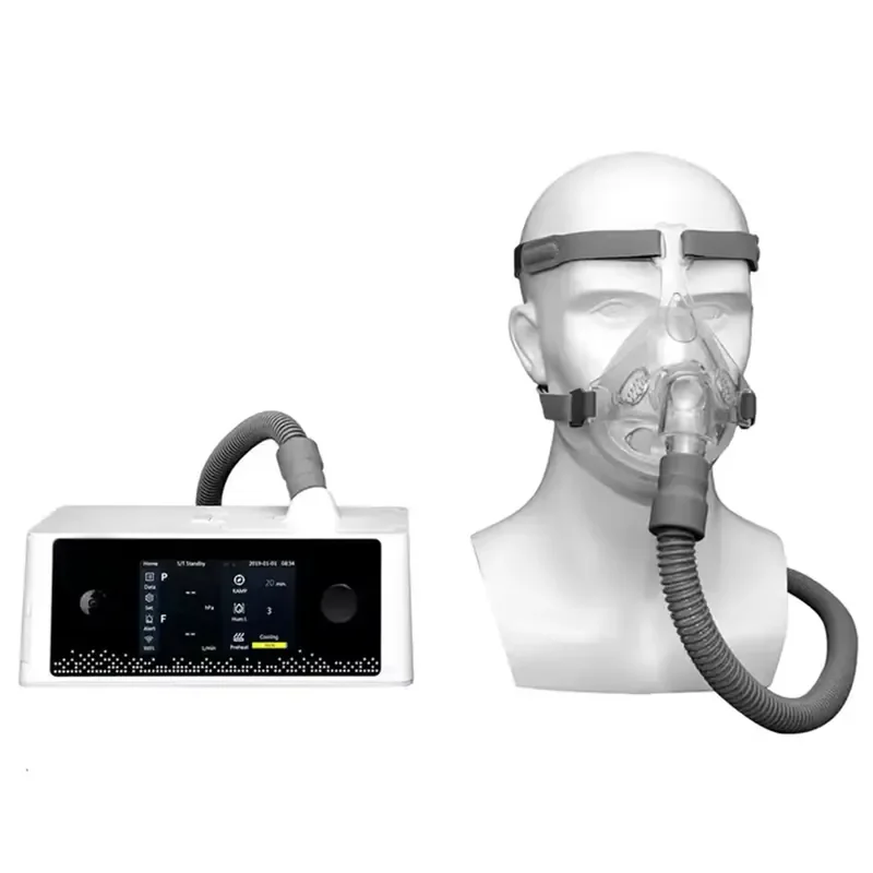 Фото Аппарат BiPAP WSQ для домашнего использования, медицинское оборудование, автоматический аппарат Bpap для лечения храпа и апноэ во сне с увлажнителем №4