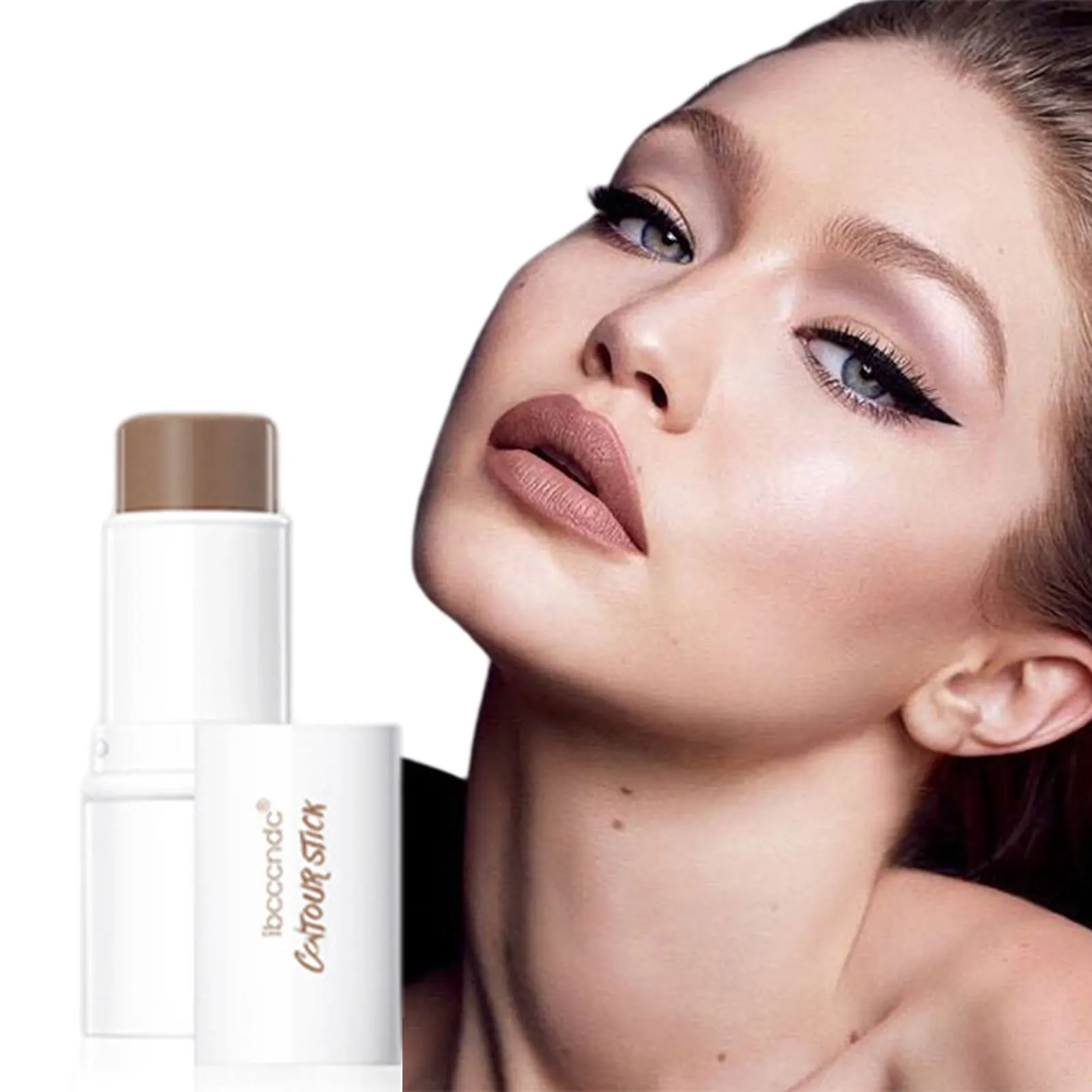 

Facial Stick Long-lasting Blush & Highlighter Sticks Waterproof Facial Contouring Highlighting Foundation Shadow Cream Sticks
