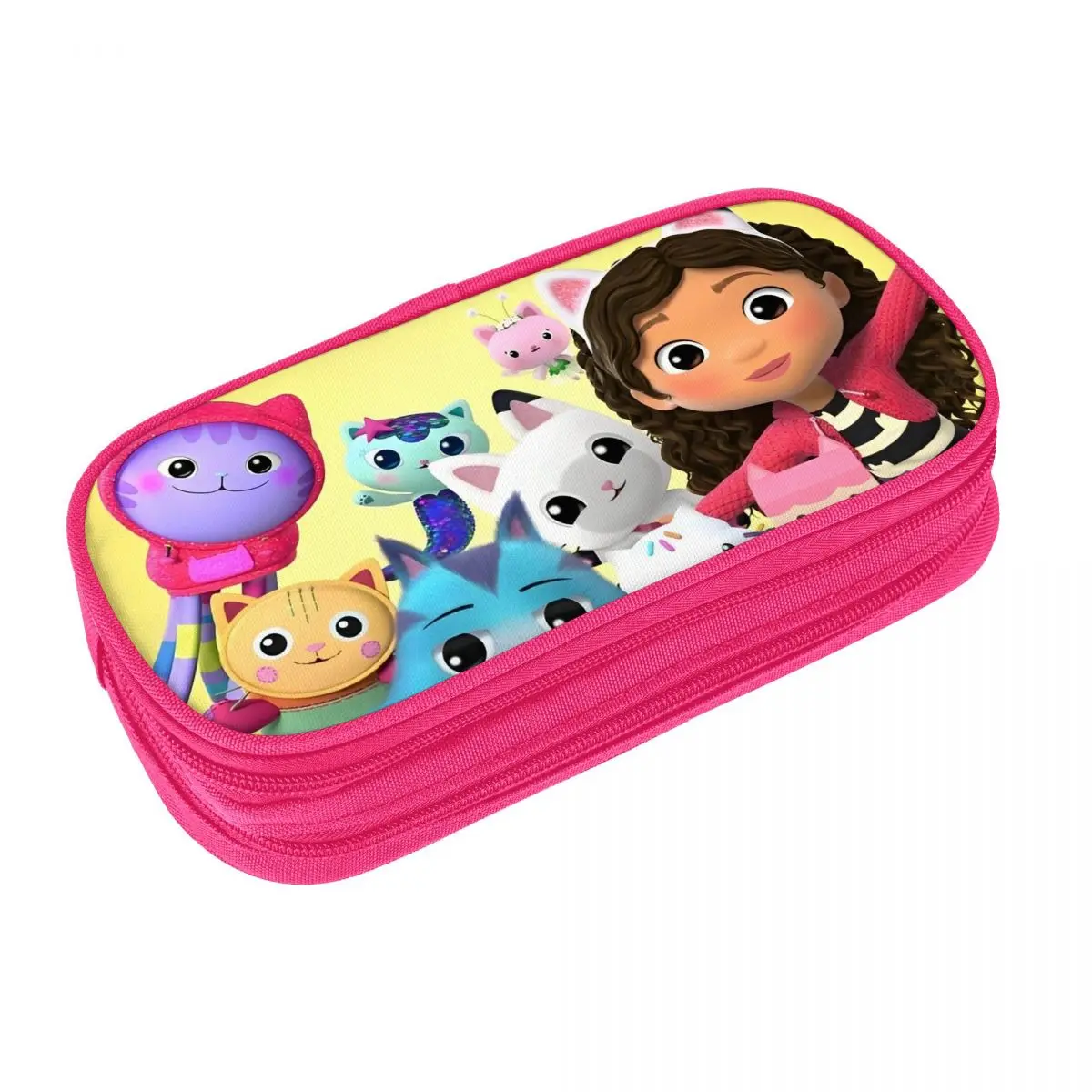 Новые Gabbys кукольные домики карандаш с пандовыми лапами Женский пенал для