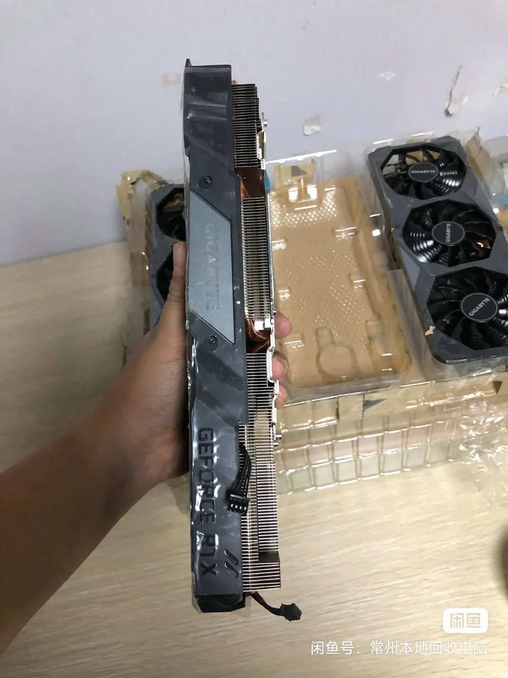 Новый Охлаждающий радиатор для видеокарты Gigabyte RTX2080ti WF3