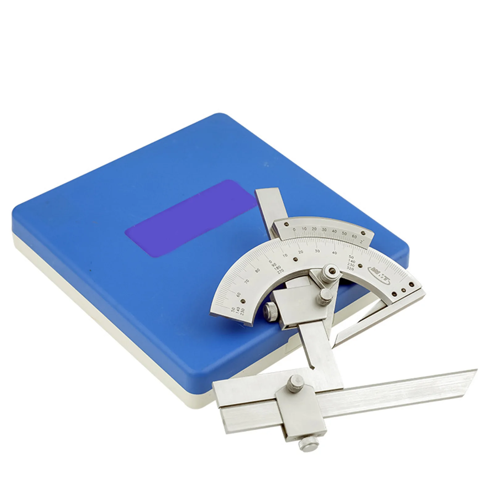 

Angle Ruler 0-320 Degree Universal Stainless Steel Protractor Angle Find Measuring Instrument Universal Angle Ruler