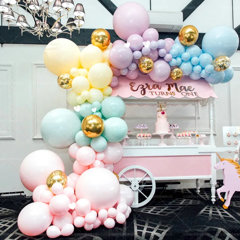 

Macaron воздушные шары-гирлянды Arch, декор для вечеринки в честь Дня Рождения, для детей и взрослых, Свадебный балон с цепочкой, детский праздник