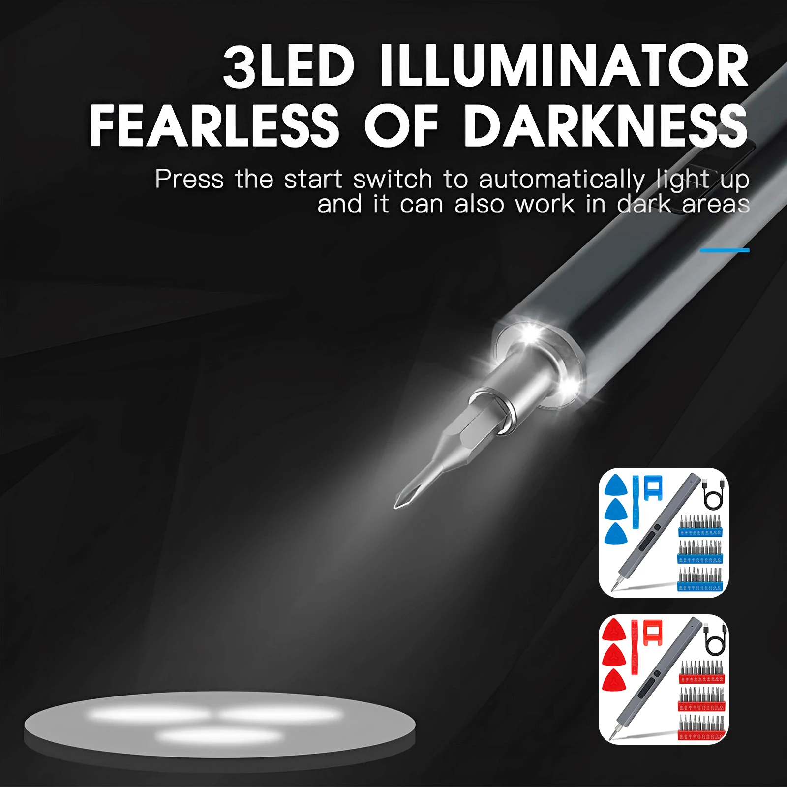 

Набор миниатюрных электрических отверток, 350 мАч, 36 шт.