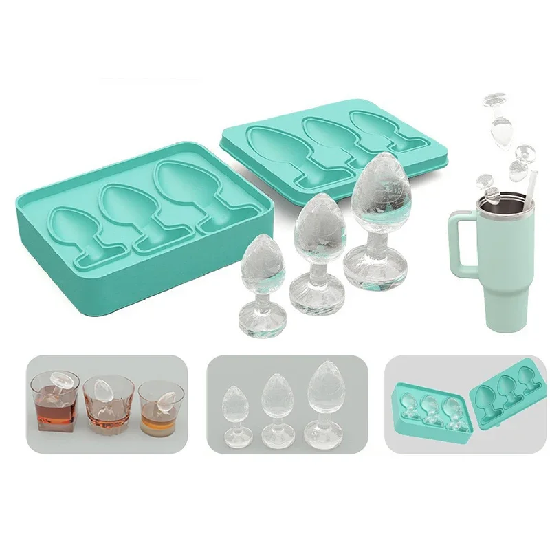 Новая форма для кубиков льда взрослых силиконовая вечерние бар КТВ забавная