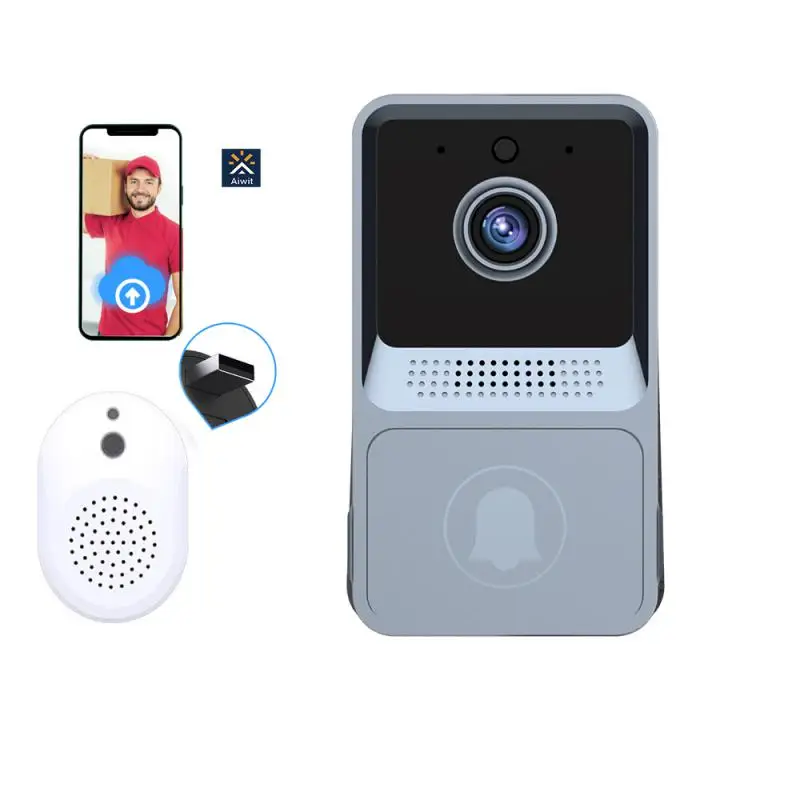 

Z20 Smart Video Doorbell Smart Home Wireless Phone Door Bell Camera Security Video Voice Intercom Infrared Smart WIFI Doorbell