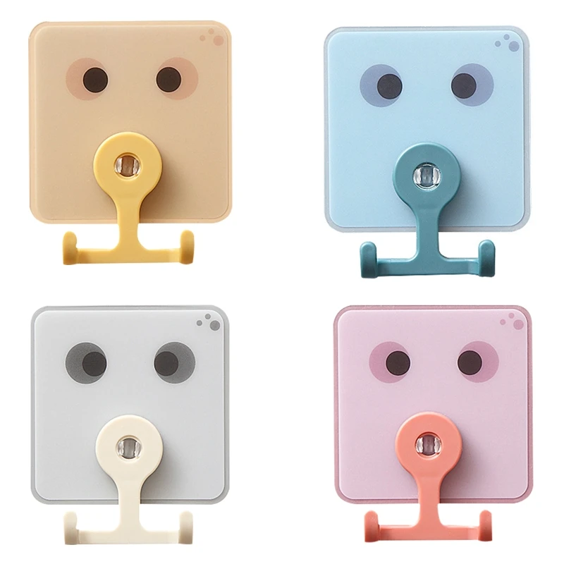 

5 Pcs Key Hooks Wall Double-ended Hooks Hat Hanger for Kitchen Bathroom
