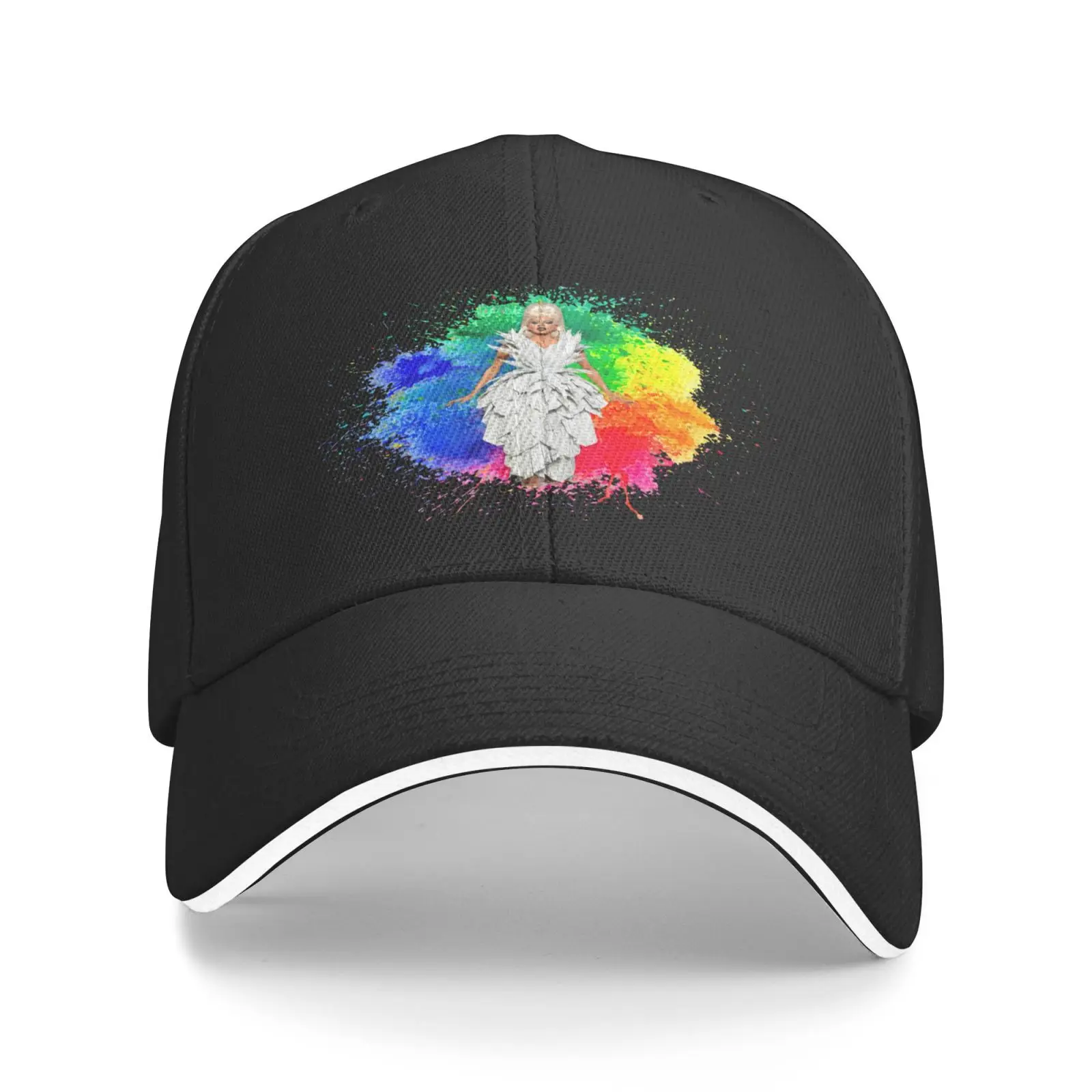 

Rupaul Rainbow Queen Men's Cap Mens Cap Sun Hats Hats For Girls Cap Male Sun Hats Mens Cap Men's Panama Hat Bonnets For Women