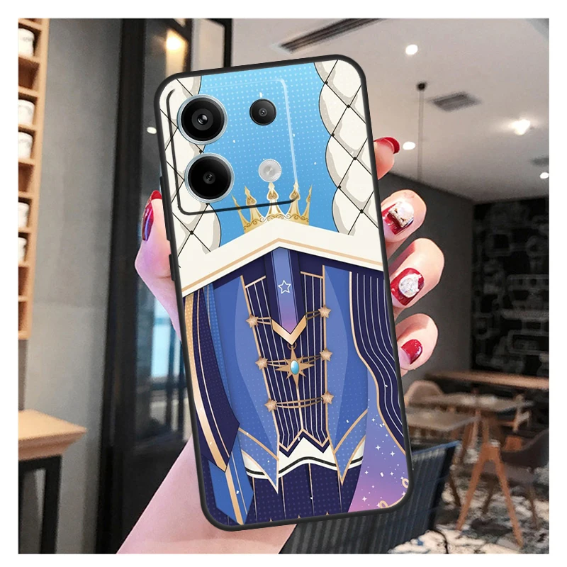 Чехол Hololive для Xiaomi Redmi Note 11 9 10 12 13 Pro Plus 12S 11S 10S 9S 10C 12C 13C чехол