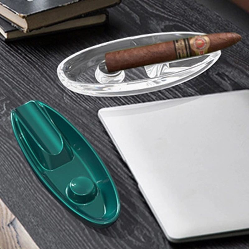 Пепельница для сигар ручной работы УФ-кристаллическая форма эпоксидной смолы