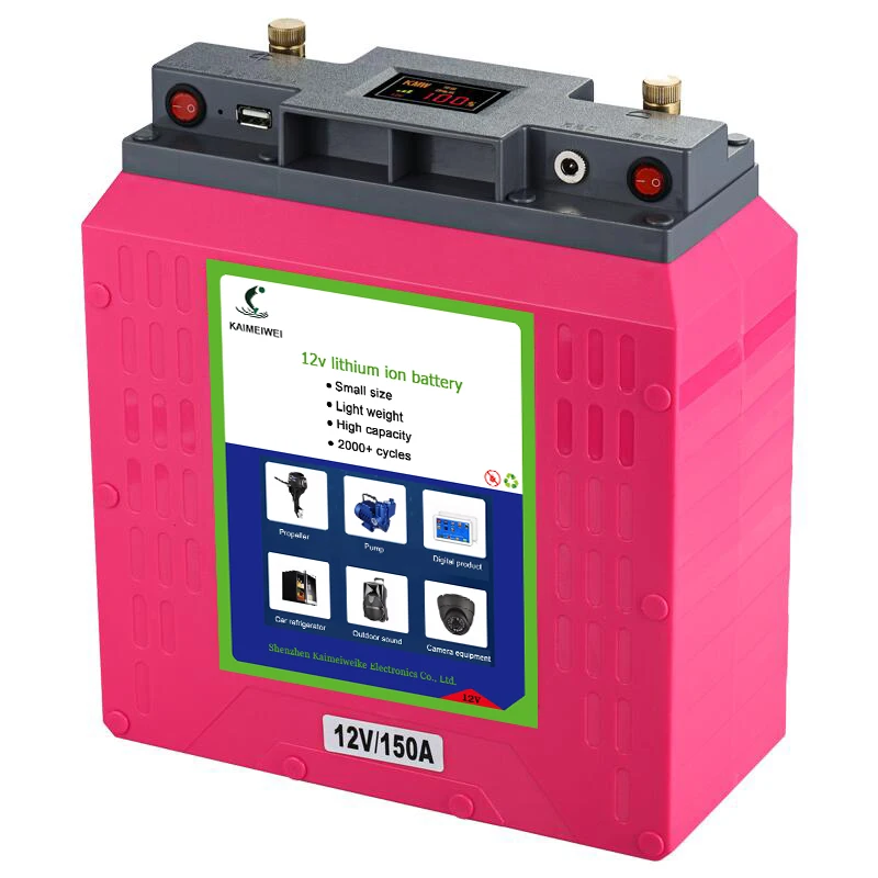 Литий-ионный аккумулятор высокой емкости с глубоким циклом 12 В 100 Ач |