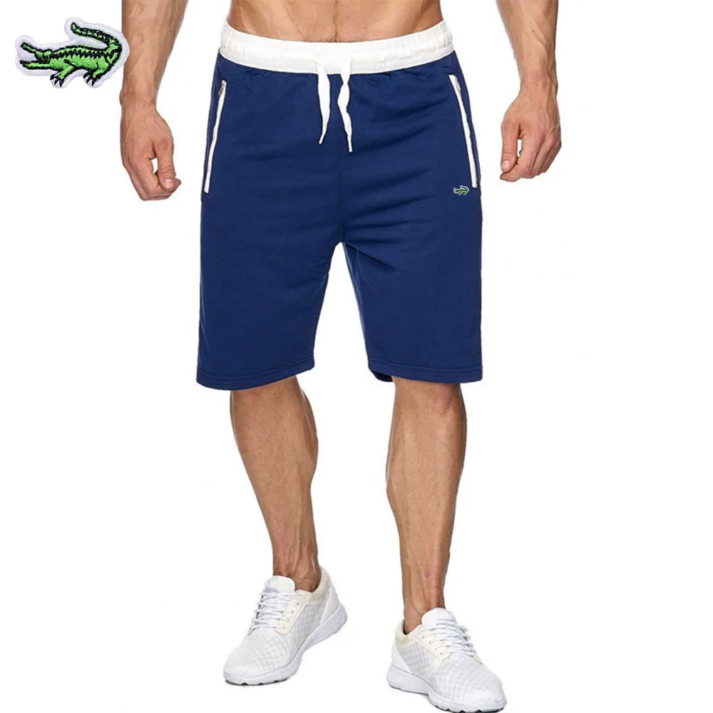 

2023 New Embroidery CARTELO Men Shorts Summer Men's Beach Pants Casual Shorts Five Points Sports Pants Running Training Pants