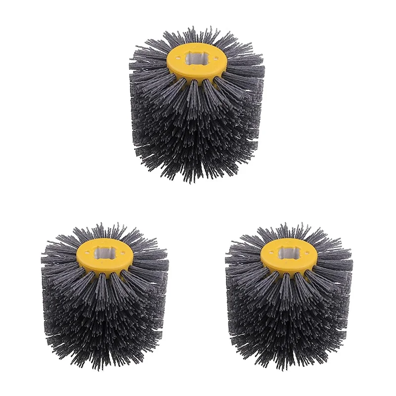 

1 PCS Abrasive Wire Drawing Wheel Antique Grain Wood Open Paint Wood Grain Restoration Drawing Wheel P240