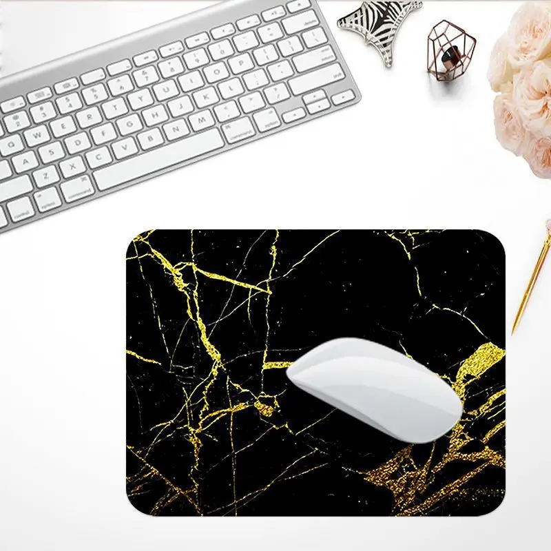 

Nordic Style Marble Mousepad Rubber for Gaming Laptop Computer Desk Mat Mouse Pad Wrist Rests Mat Office Desk Set Accessories