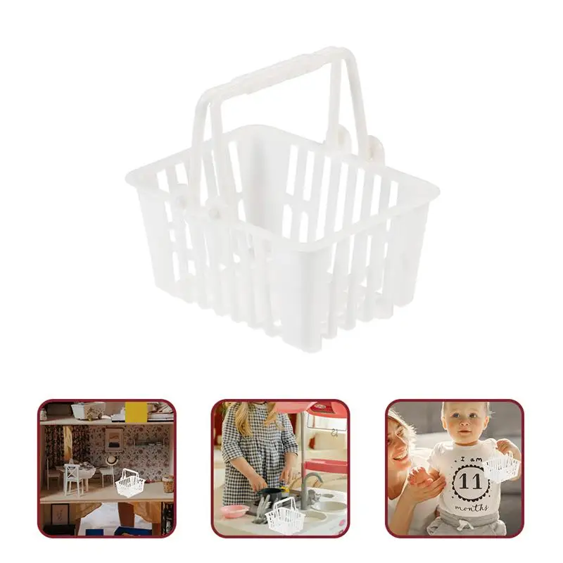

20Pcs Mini Shopping Basket Small Retail Shopping Basket Girls Toys Age 4-5