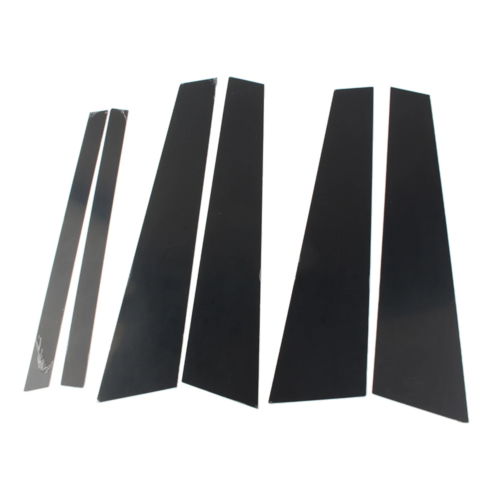 6 шт. глянцевая черная колонна для дверей автомобиля окна B C стойки накладки BMW X7 G07