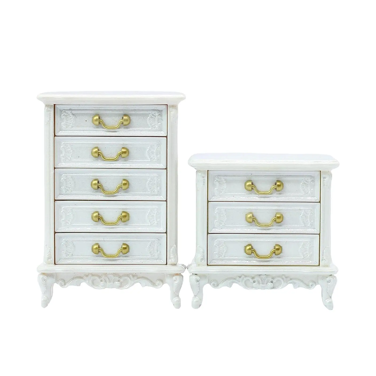 

Dollhouse Night Stands Furniture Model DIY Projects Child Doll Furniture