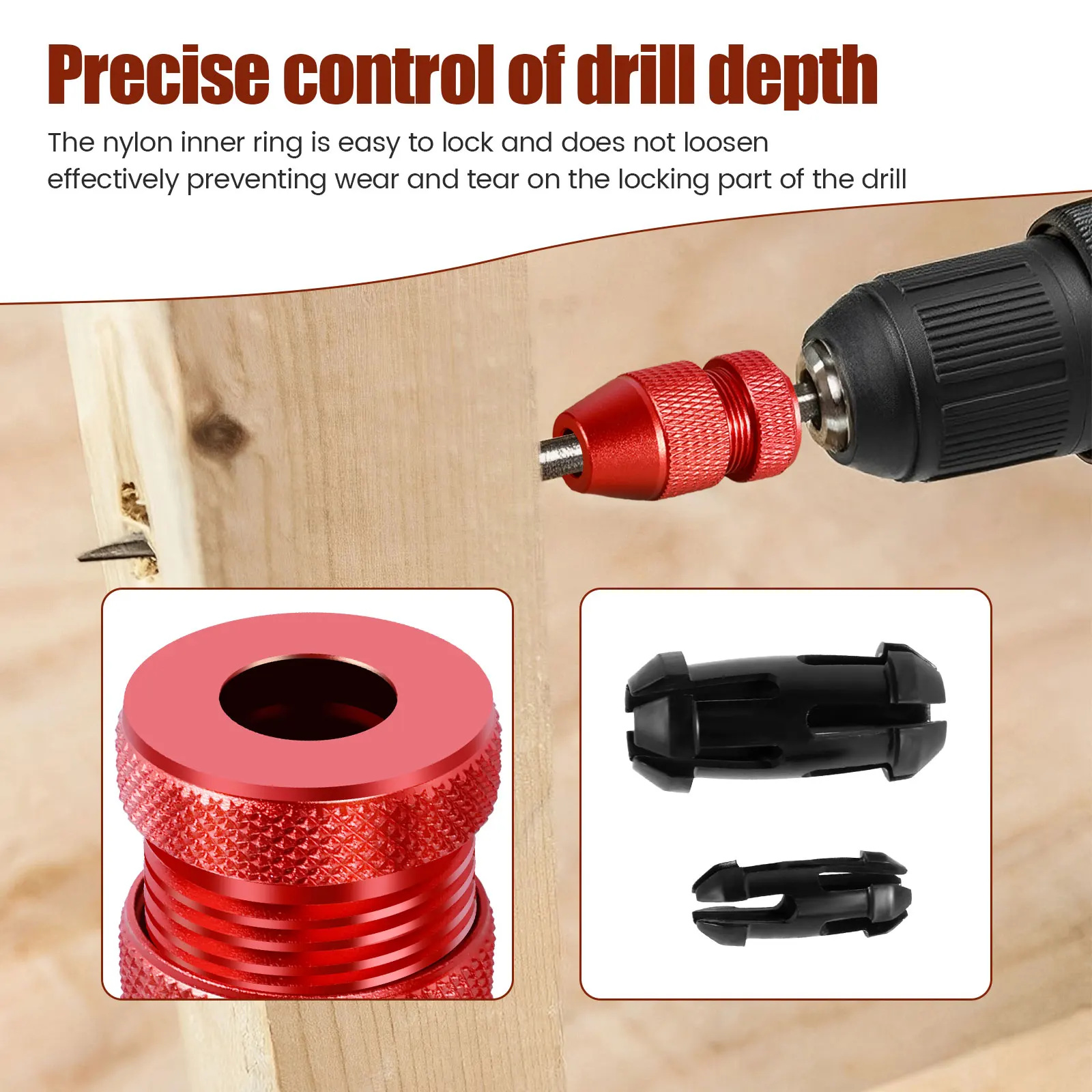 2 шт. насадки для сверла деревообработки