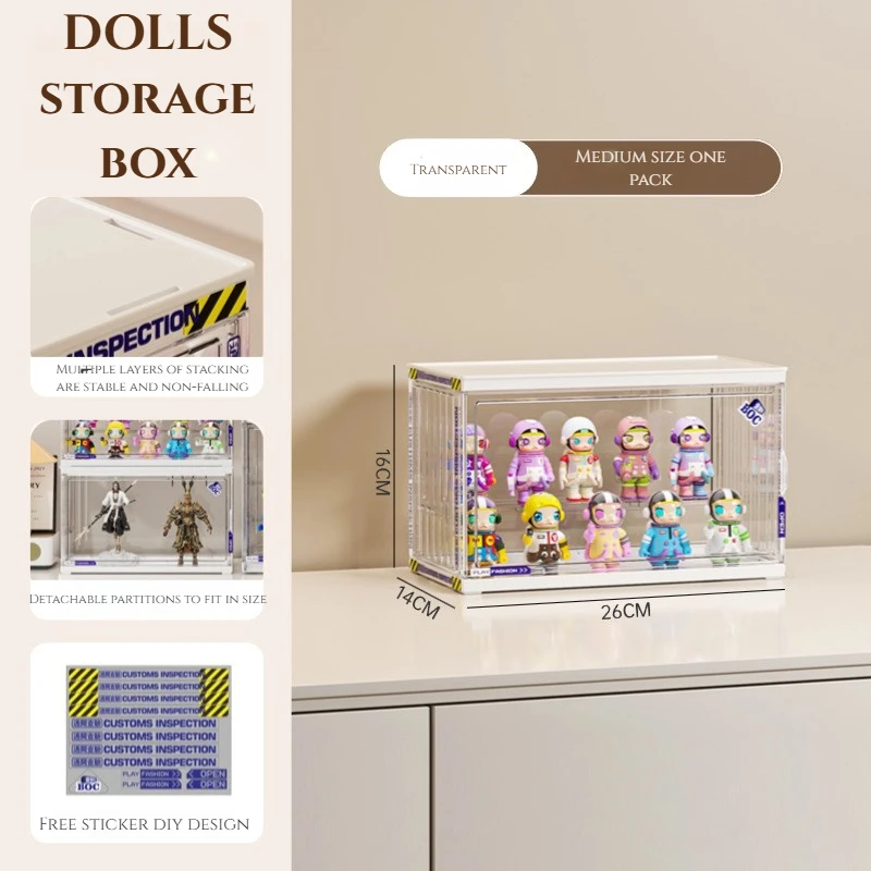 

Прозрачный акриловый органайзер для коллекционных фигурок