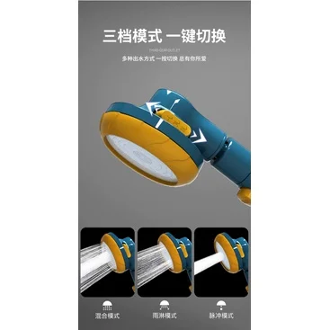 

Japan Style High Quality booster water saving water spray spout faucet shower head 2022