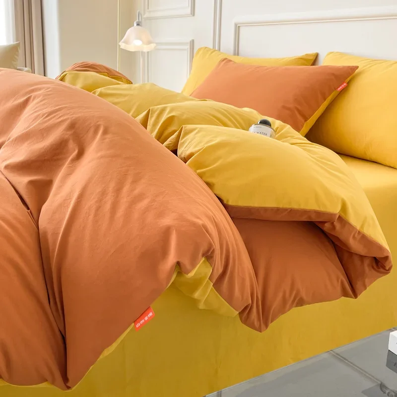 Комплект из четырех предметов чистого хлопка Shuangpin пододеяльник класса А для