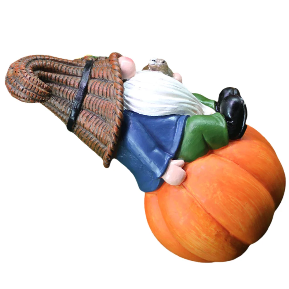 

Gnome Ornament Dwarf Resin Statue Garden Gnomes Outdoor Funny Home Accents Decor
