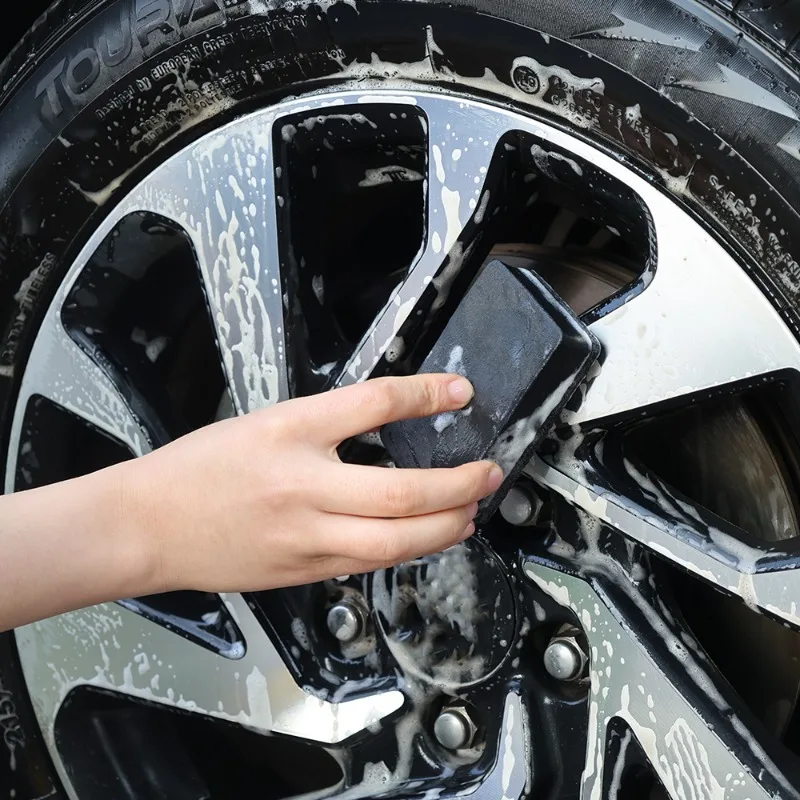 Волшебная глиняная губка для мытья автомобиля салфетка восковой полировки